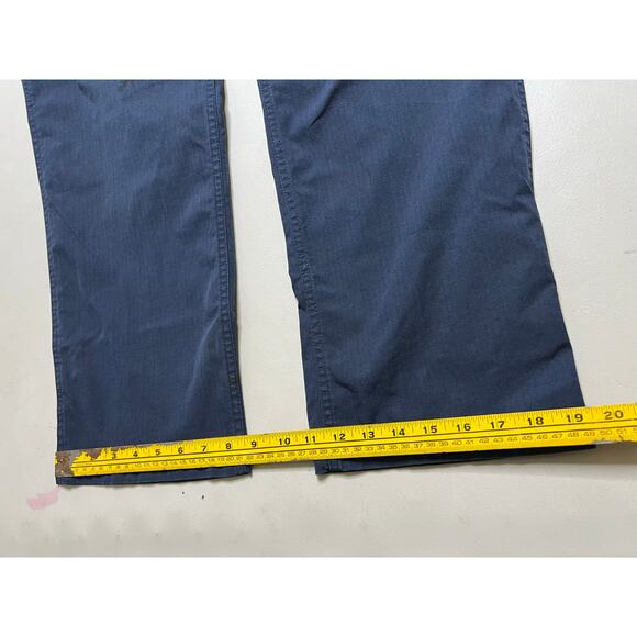 Carhartt Relaxed Fit Canvas Blue Men 40x32 Work Pants Y2K utility outdoors - Picture 9 of 9